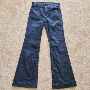 7 For All Mankind Women's Flare Ginger Size 26